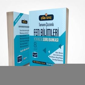 8. Sınıf Fen Bilimleri Çetin Ceviz Soru Bankası Artıbir Yayınları