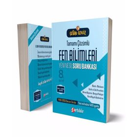 8. Sınıf Fen Bilimleri Çetin Ceviz Soru Bankası Artıbir Yayınları