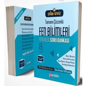 8. Sınıf Fen Bilimleri Çetin Ceviz Soru Bankası Artıbir Yayınları