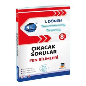 8.Sınıf Fen Bilimleri Çıkacak Sorular Kitabı Zeka Küpü Yayınları