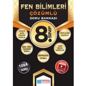 8.Sınıf Fen Bilimleri Çözümlü Soru Bankası