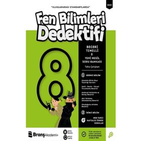 8. Sınıf Fen Bilimleri Dedektifi Soru Bankası-Branş Akademi