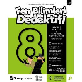 8. Sınıf Fen Bilimleri Dedektifi Soru Bankası-Branş Akademi