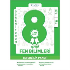 8. Sınıf Fen Bilimleri Depar Yeterlilik Paketi - Bilfen Yayınları