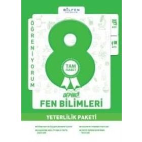 8. Sınıf Fen Bilimleri Depar Yeterlilik Paketi - Bilfen Yayınları