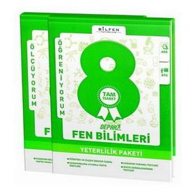 8. Sınıf Fen Bilimleri Depar Yeterlilik Paketi - Bilfen Yayınları