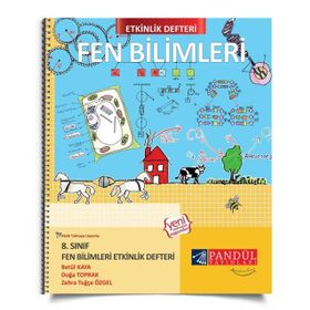 8. Sınıf Fen Bilimleri Etkinlik Defteri Pandül Yayınları