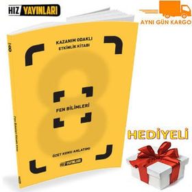 8. Sınıf Fen Bilimleri Etkinlik Kitabı - Hız Yayınları