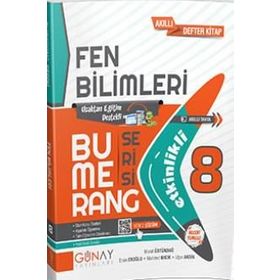 8. Sınıf Fen Bilimleri Etkinlikli Bumerang Serisi Günay Yayınları