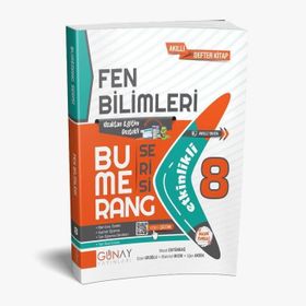 8. Sınıf Fen Bilimleri Etkinlikli Bumerang Serisi Günay Yayınları