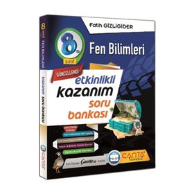 8. Sınıf Fen Bilimleri Etkinlikli Kazanım Soru Bankası-Çanta Yayınları