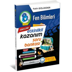 8. Sınıf Fen Bilimleri Etkinlikli Kazanım Soru Bankası-Çanta Yayınları
