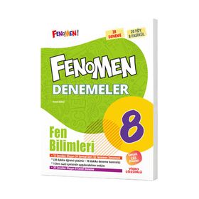 8. Sınıf Fen Bilimleri Fenomen 28 Deneme Gama Yayınları