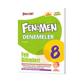 8. Sınıf Fen Bilimleri Fenomen 28 Deneme Gama Yayınları
