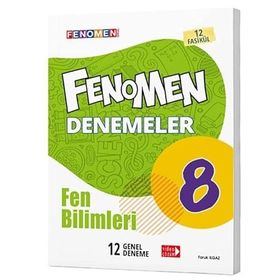8. Sınıf Fen Bilimleri Fenomen 28 Deneme Gama Yayınları
