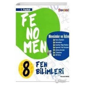 8. Sınıf Fen Bilimleri Fenomen Mevsimler ve İklim 1. Fasikül Gama Yayınları