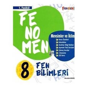 8. Sınıf Fen Bilimleri Fenomen Mevsimler ve İklim 1. Fasikül Gama Yayınları