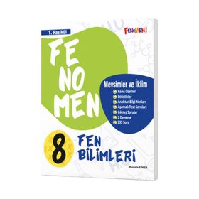 8. Sınıf Fen Bilimleri Fenomen Mevsimler ve İklim 1. Fasikül Gama Yayınları