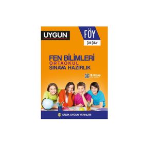 8. Sınıf Fen Bilimleri FÖY Çek Çıkar Yaprak Test-Sadık Uygun Yayınları