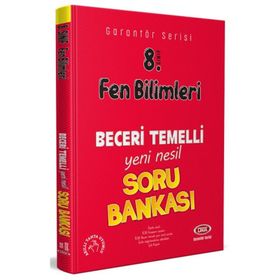 8. Sınıf Fen Bilimleri Garantör Beceri Temelli Soru Bankası-Data Yayınları