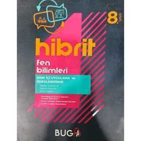 8. Sınıf Fen Bilimleri Hibrit Defter - BUGA Yayınları