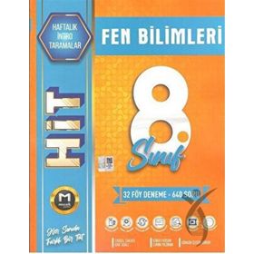 8. Sınıf Fen Bilimleri Hit 32 Deneme Mozaik Yayınları