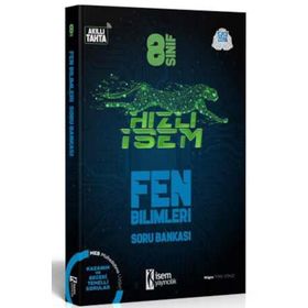 8. Sınıf Fen Bilimleri Hızlı İsem Soru Bankası 2021-İsem Yayınları