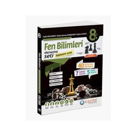 8. Sınıf Fen Bilimleri Kazanım Sıralı Deneme Seti - Çanta Yayınları