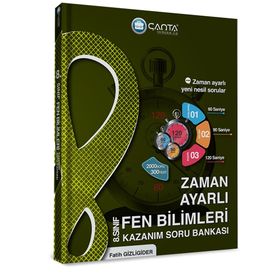 8. Sınıf Fen Bilimleri Kazanım Soru Bankası-Çanta Yayınları