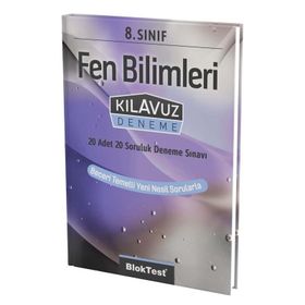 8. Sınıf Fen Bilimleri Kılavuz Deneme-Bloktest Yayınları