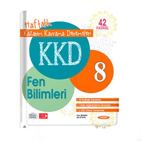 8.Sınıf Fen Bilimleri KKD Haftalık Kazanım Kavrama Denemeleri Kurmay ELT Yayınları