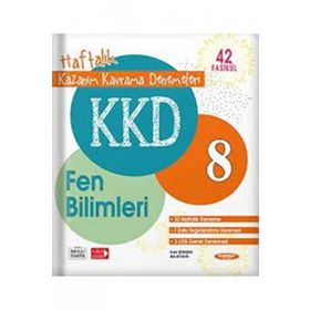 8.Sınıf Fen Bilimleri KKD Haftalık Kazanım Kavrama Denemeleri Kurmay ELT Yayınları