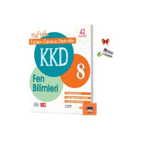8.Sınıf Fen Bilimleri KKD Haftalık Kazanım Kavrama Denemeleri Kurmay ELT Yayınları