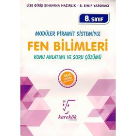 8. Sınıf Fen Bilimleri Konu Anlatımlı Soru Bankası - Karekök Yayınları