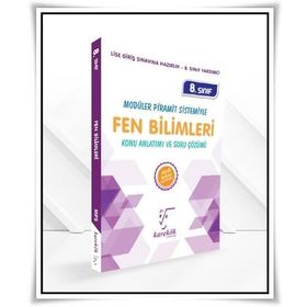 8. Sınıf Fen Bilimleri Konu Anlatımlı Soru Bankası - Karekök Yayınları