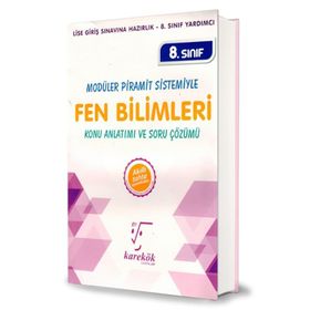 8. Sınıf Fen Bilimleri Konu Anlatımlı Soru Bankası - Karekök Yayınları