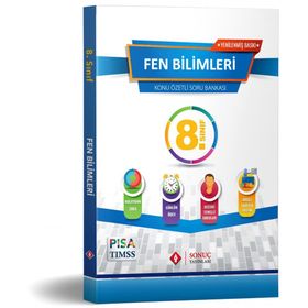 8. Sınıf Fen Bilimleri Konu Özetli Soru Bankası Seti Sonuç Yayınları