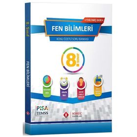8. Sınıf Fen Bilimleri Konu Özetli Soru Bankası Seti Sonuç Yayınları