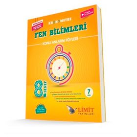 8. Sınıf Fen Bİlimleri Kronometre Konu Anlatım Föyleri-Limit Yayınları