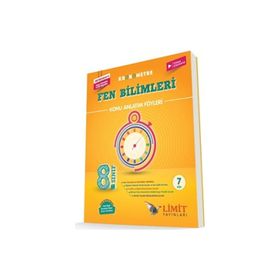 8. Sınıf Fen Bİlimleri Kronometre Konu Anlatım Föyleri-Limit Yayınları