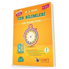 8. Sınıf Fen Bİlimleri Kronometre Konu Anlatım Föyleri-Limit Yayınları