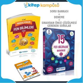 8. Sınıf Fen Bilimleri Madalyonun Yüzü Gezegen Yayıncılık