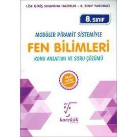 8. Sınıf Fen Bilimleri MPS Konu Anlatımı ve Soru Çözümü Karekök Yayınları