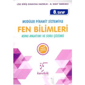 8. Sınıf Fen Bilimleri MPS Konu Anlatımı ve Soru Çözümü Karekök Yayınları