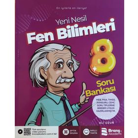 8. Sınıf Fen Bilimleri Müfredat Odaklı - Kazanım Temelli Soru Bankası - Ali Uzun