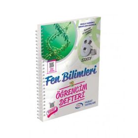 8. Sınıf Fen Bilimleri Öğrencim Defteri Murat Yayınları