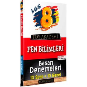 8. Sınıf Fen Bilimleri Onlu Deneme Kollektif Toy Akademi Yayınları