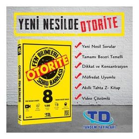 8. Sınıf Fen Bilimleri Otorite Soru Bankası