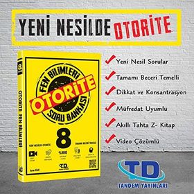 8. Sınıf Fen Bilimleri Otorite Soru Bankası