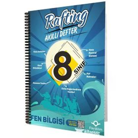 8. Sınıf Fen Bilimleri Rafting Akıllı Defter - FikriBilim Yayınları
